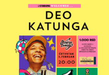 Svetska stand-up zvezda Deo Katunga u Novom Sadu početkom februara